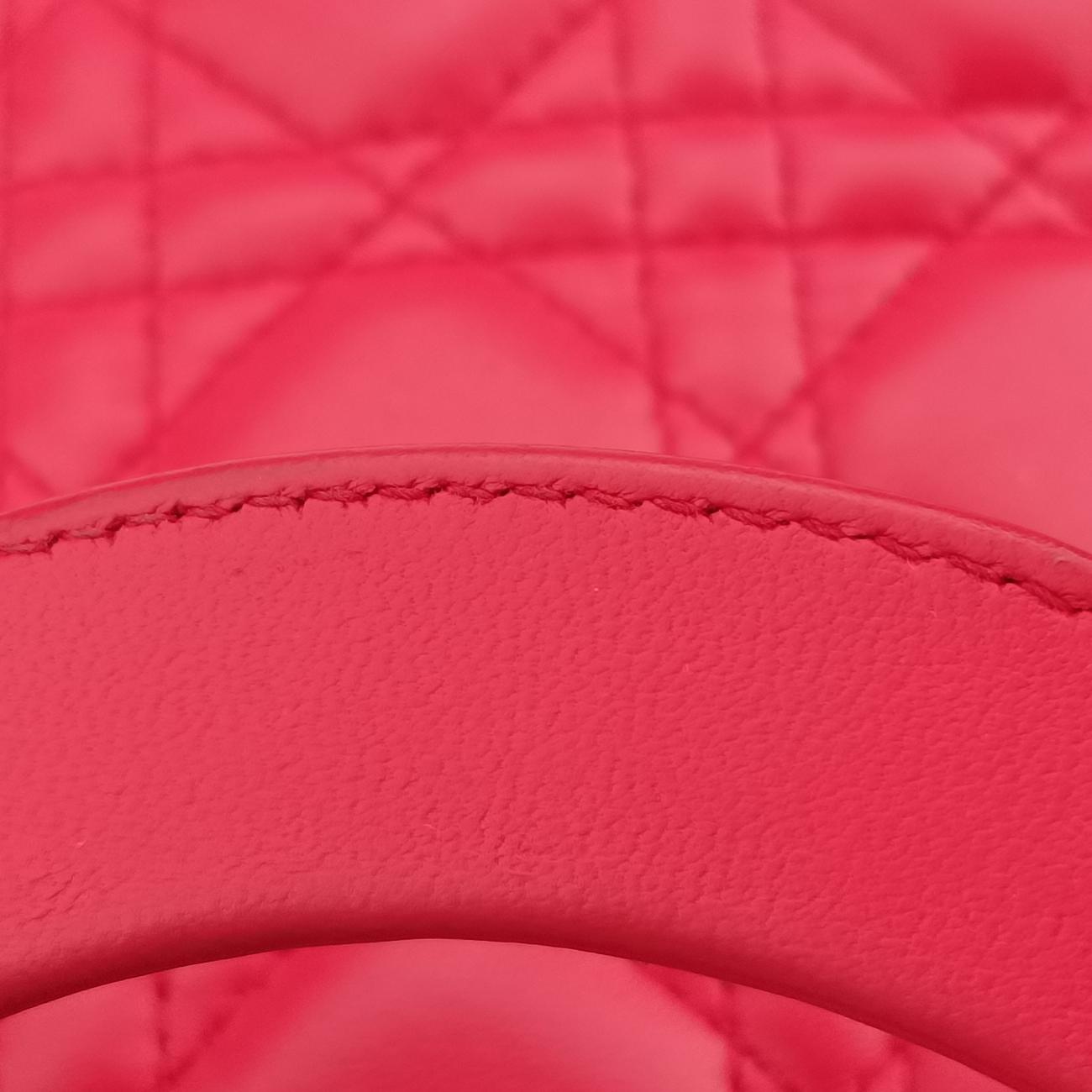 Lady DiorRedlambskin15-BO-0113レディディオールレッドラムスキン15-BO-0113