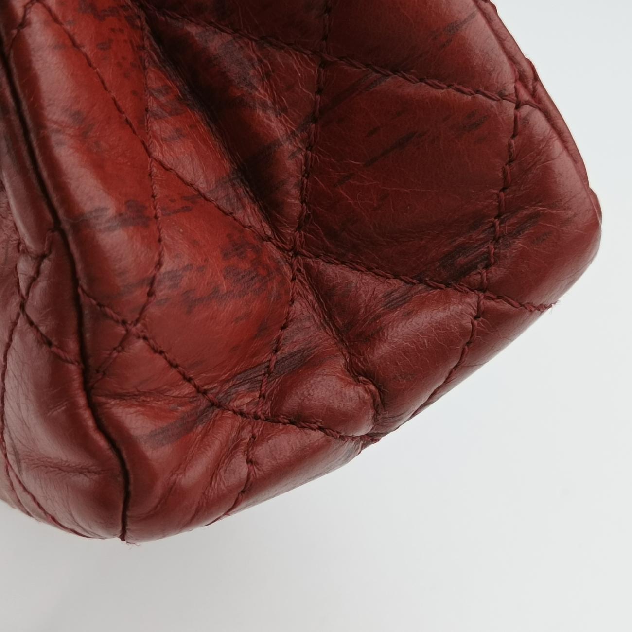 2.55 MatelasseRedlambskinA48807138682392.55 マトラッセレッドラムスキンA4880713868239