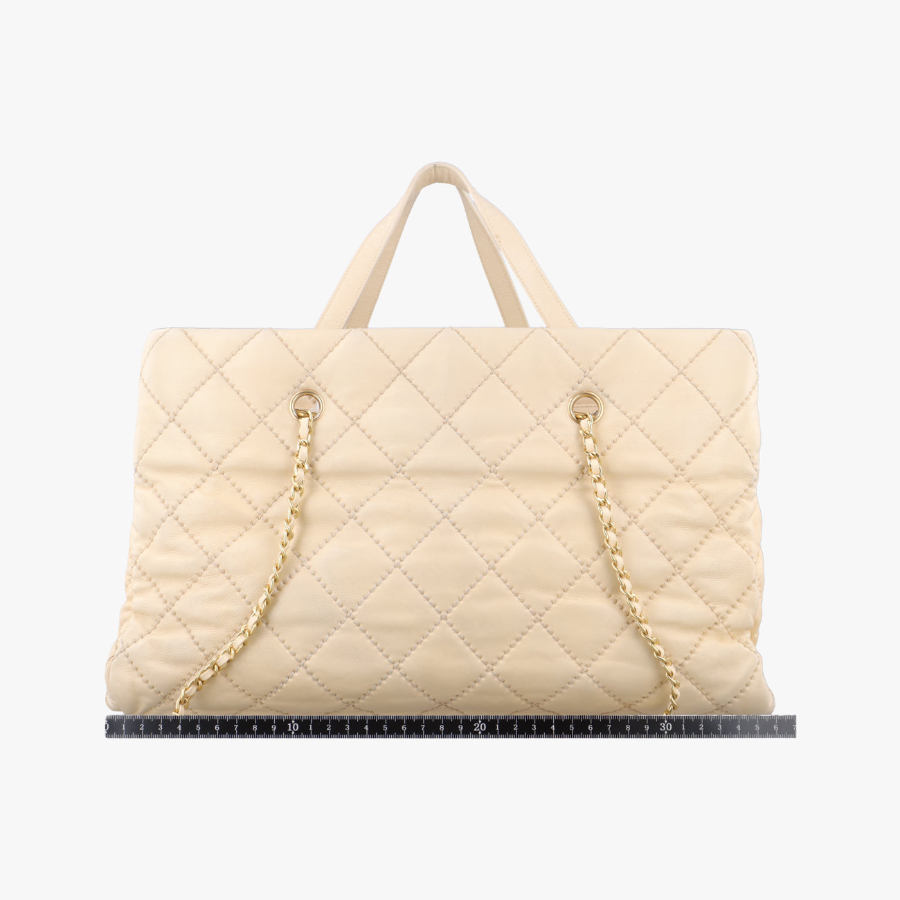 CC Crown ToteBeigelambskinA5027514693228マトラッセ CCクラウン トートベージュラムスキンA5027514693228