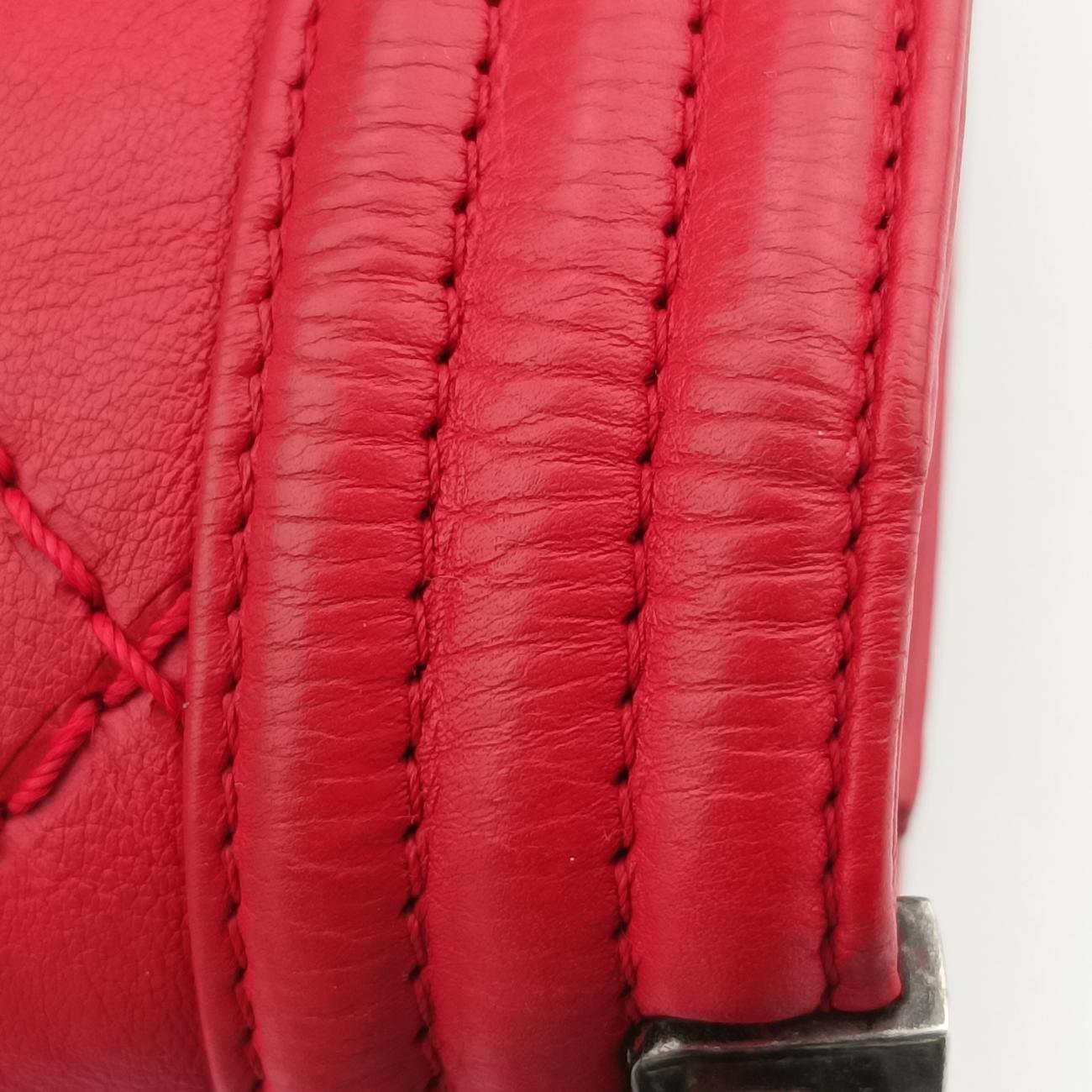 BOY CHANEL Red Leather A92105 18883093ボーイシャネル レッド レザー A92105 18883093