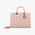 Lady DiorPinklambskin18-MA-0154レディディオールピンクラムスキン18-MA-0154