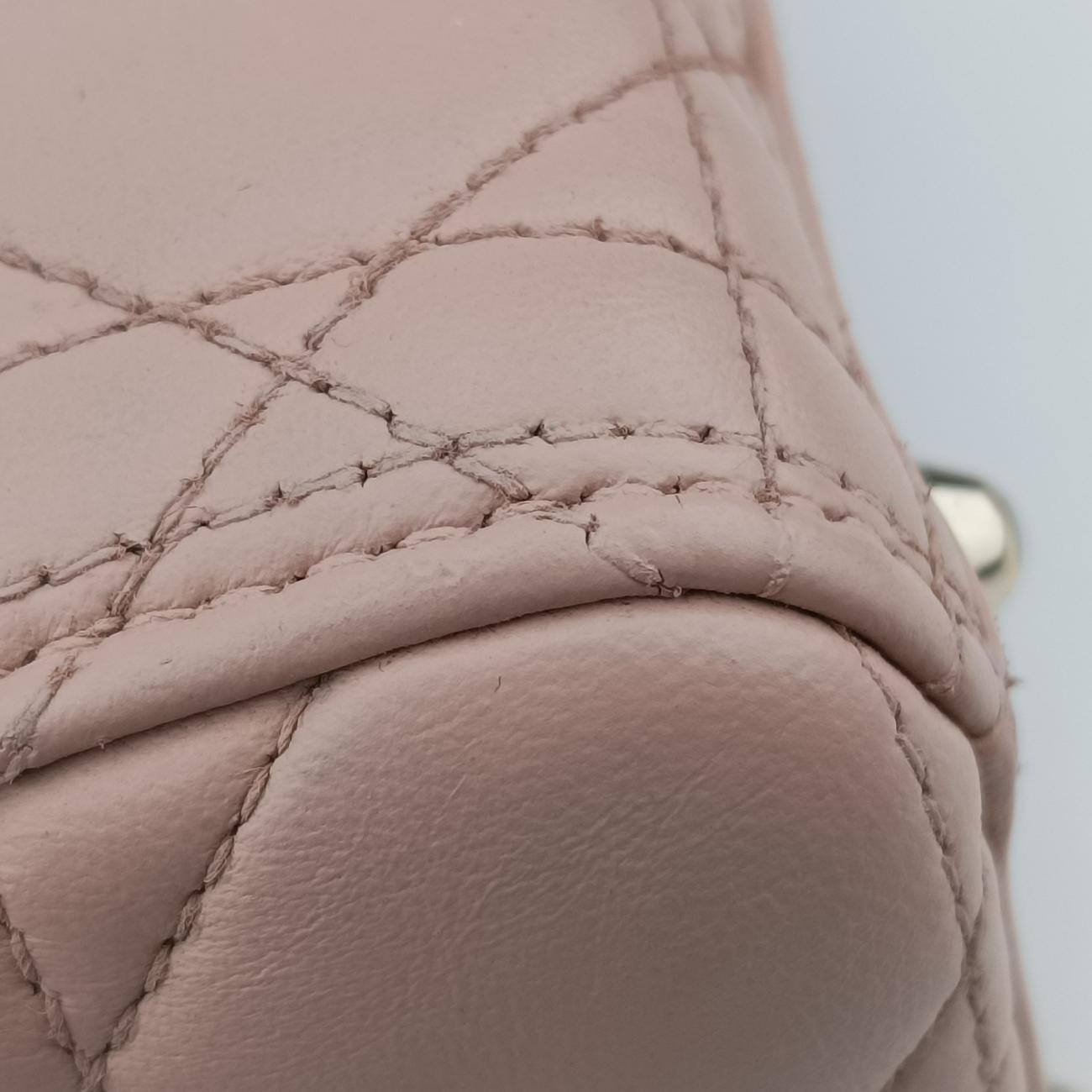 Lady DiorPinklambskin18-MA-0154レディディオールピンクラムスキン18-MA-0154