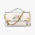 Double F Floral White×multicolor Leather 8BT297 8BT297 A5DO 189-10429ダブルエフ フローラル ホワイト×マルチカラー レザー 8BT297 8BT297 A5DO 189-10429