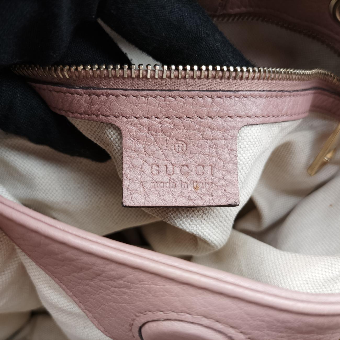 Bamboo Shopper Pink Leather 336032 E016247788バンブーショッパー ピンク レザー 336032 E016247788