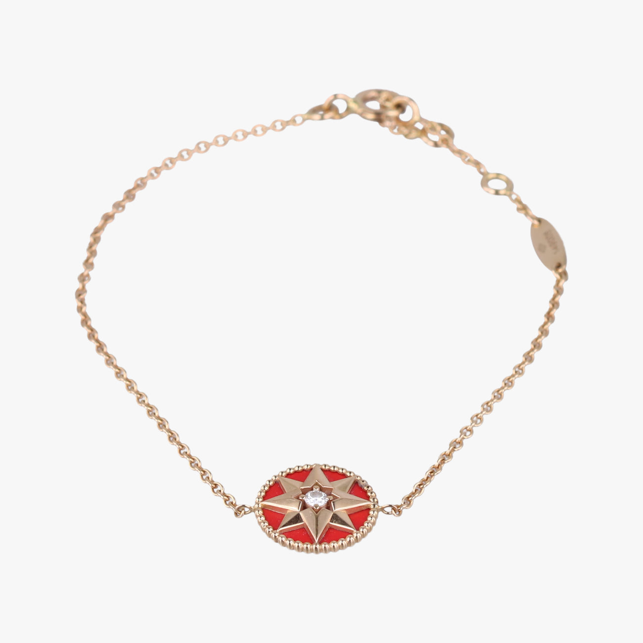 Rose des Vents medallion　Red×goldenAU750149005ローズデヴァン メダリオンレッド×ゴールドAU750149005