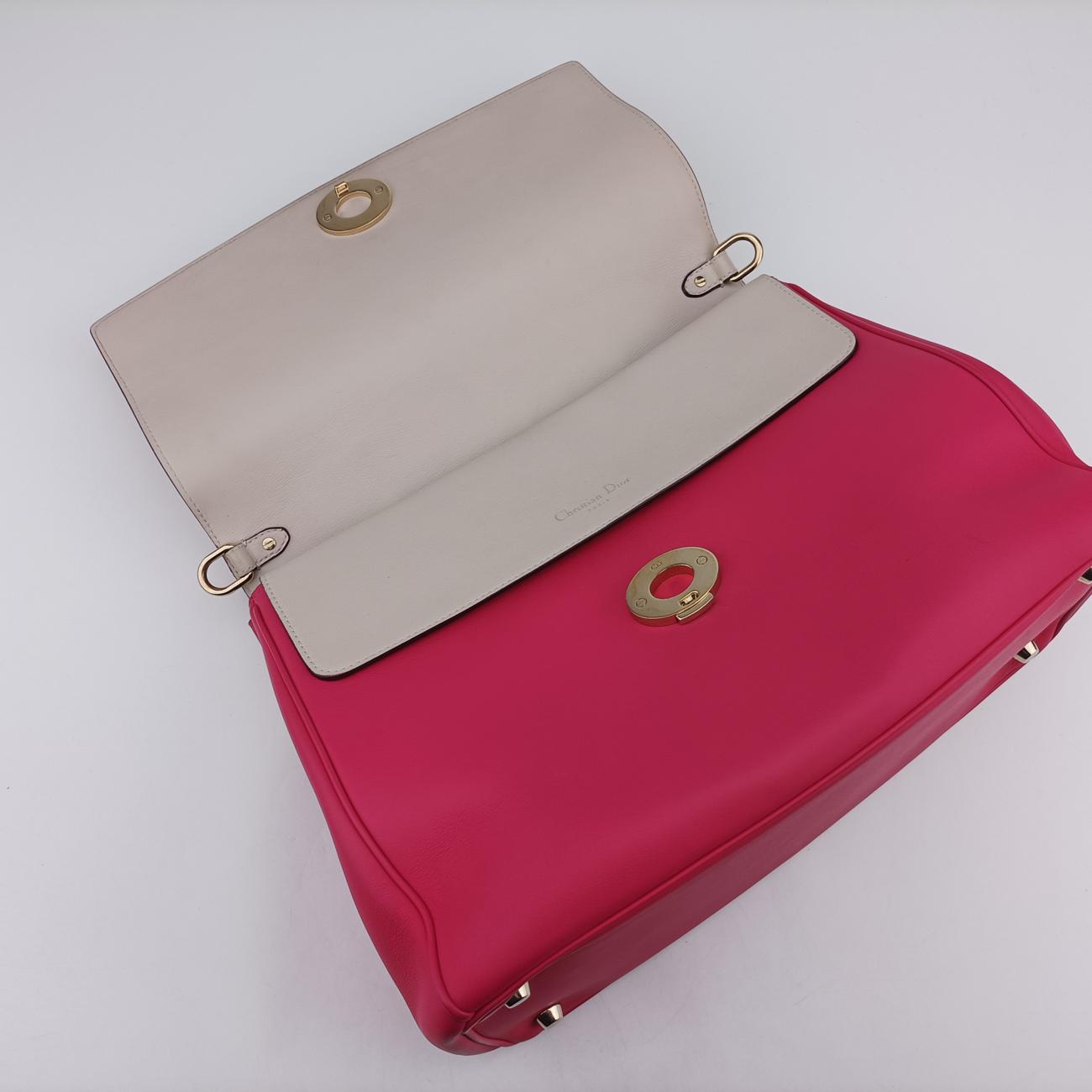 Be Dior Rose Leather 19-MA-0174ビー ディオール ローズ レッド レザー 19-MA-0174