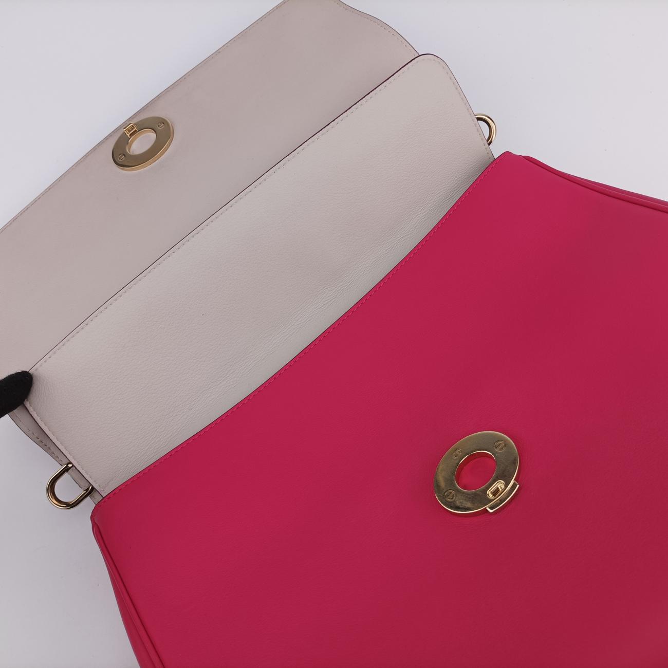 Be Dior Rose Leather 19-MA-0174ビー ディオール ローズ レッド レザー 19-MA-0174