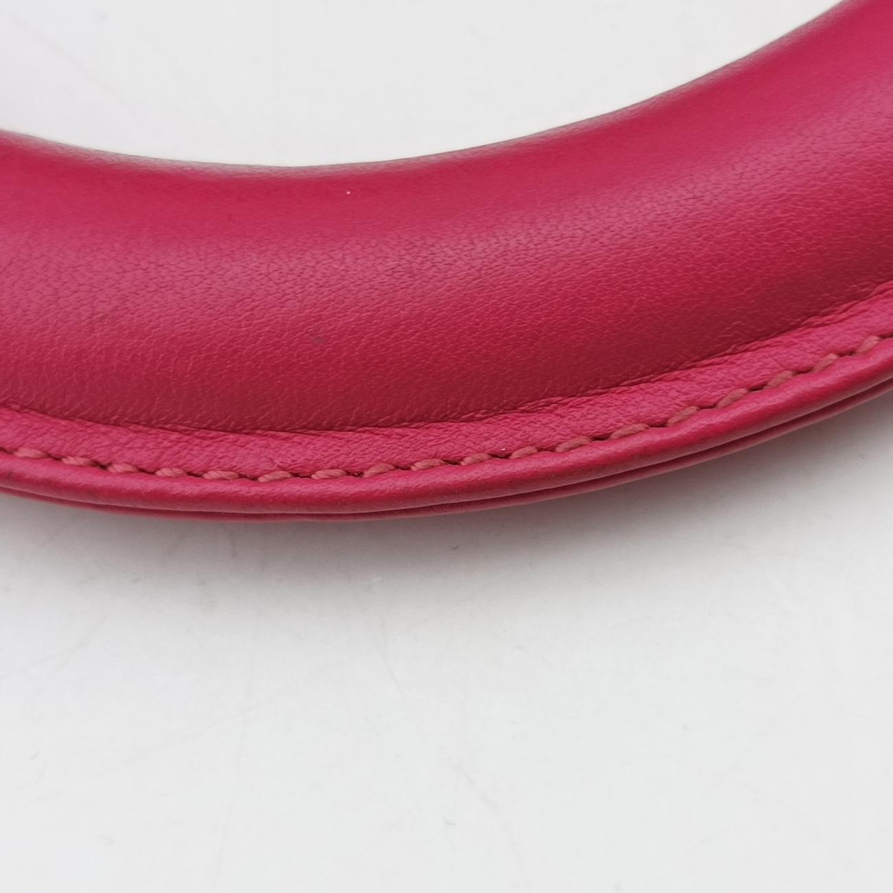 Be Dior Rose Leather 19-MA-0174ビー ディオール ローズ レッド レザー 19-MA-0174