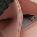 Galuchat Stingray Medium Boy FlapPink×BeigeLeatherA6706416404982ガルーシャ スティングレイ ミディアム ボーイ フラップピンク×ベージュレザーA6706416404982