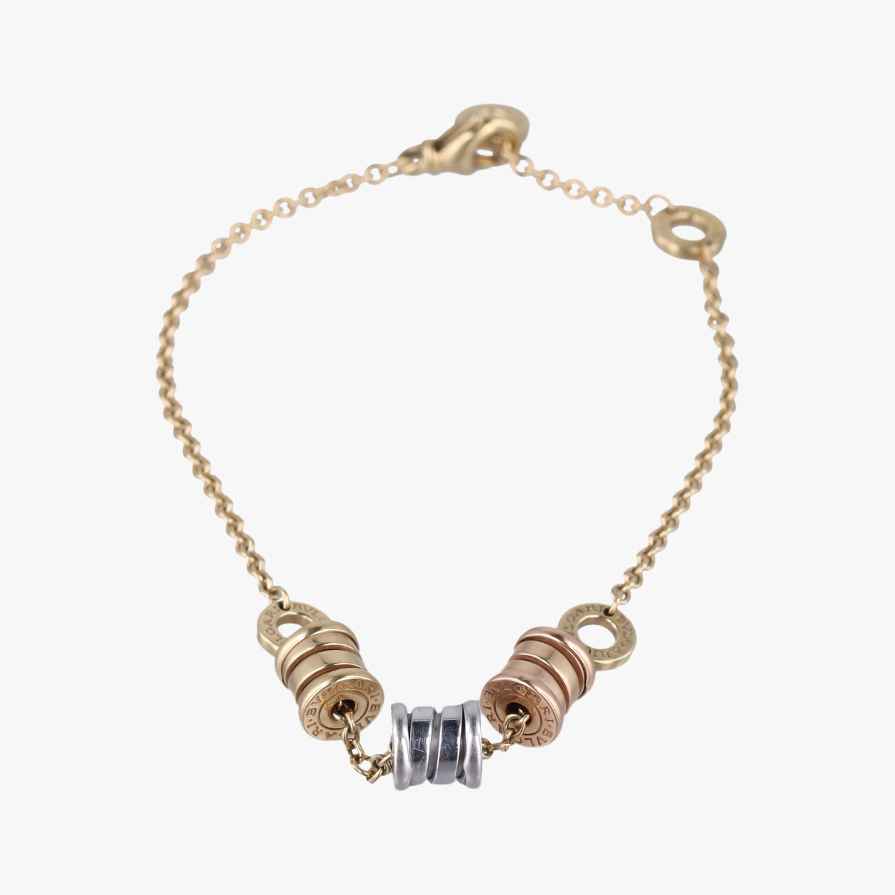 B.Zero1 Three Tone Gold StationYellow Gold × White Gold × Rose GoldAU750ビーゼロワンイエローゴールド × ホワイトゴールド × ローズゴールド AU750