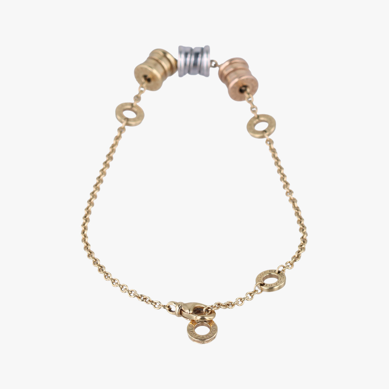 B.Zero1 Three Tone Gold StationYellow Gold × White Gold × Rose GoldAU750ビーゼロワンイエローゴールド × ホワイトゴールド × ローズゴールド AU750