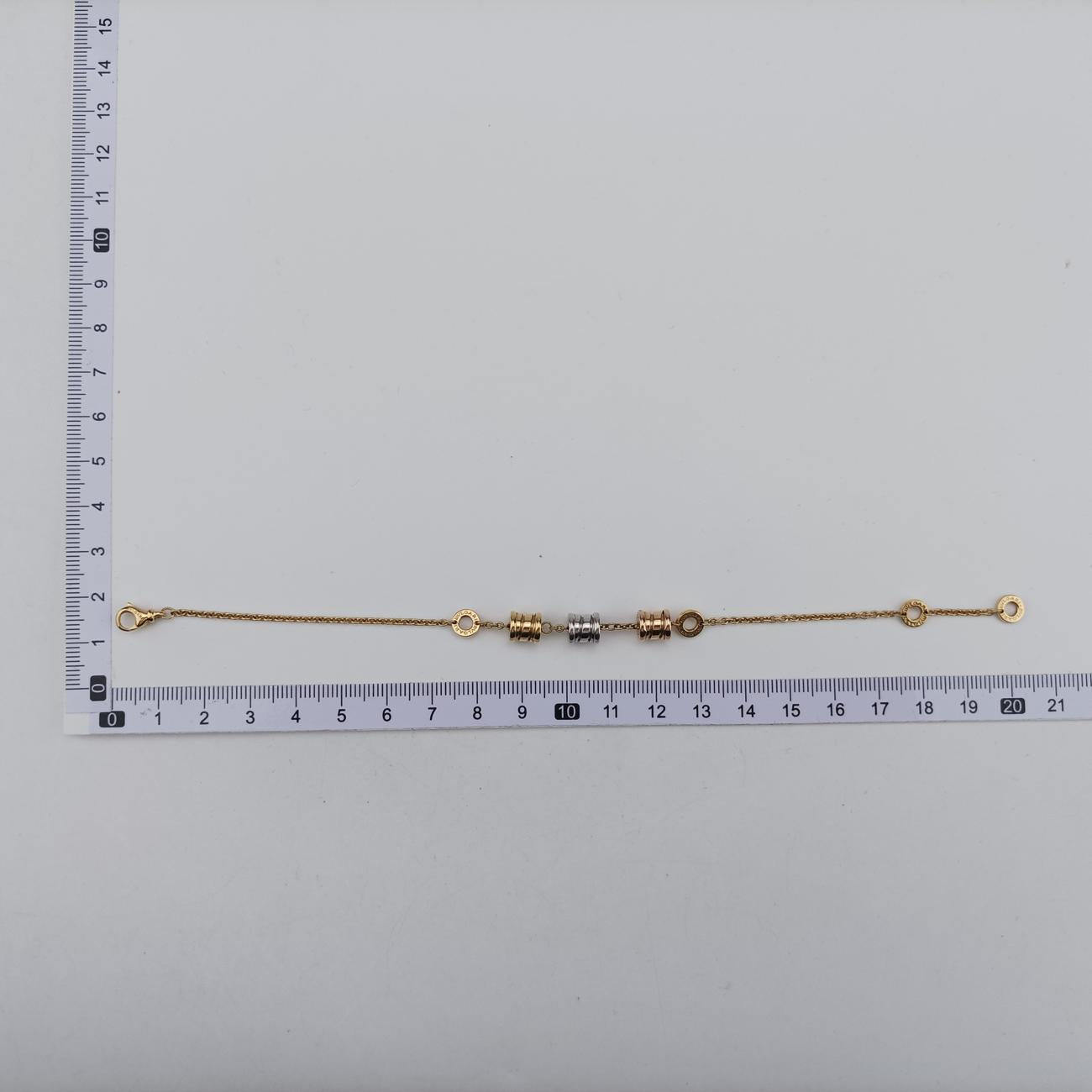 B.Zero1 Three Tone Gold StationYellow Gold × White Gold × Rose GoldAU750ビーゼロワンイエローゴールド × ホワイトゴールド × ローズゴールド AU750