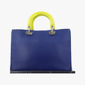DiorissimoLight blue x blue x yellowLeather08-MA-1103ディオリッシモライトブルー×ブルー×イエローレザー08-MA-1103