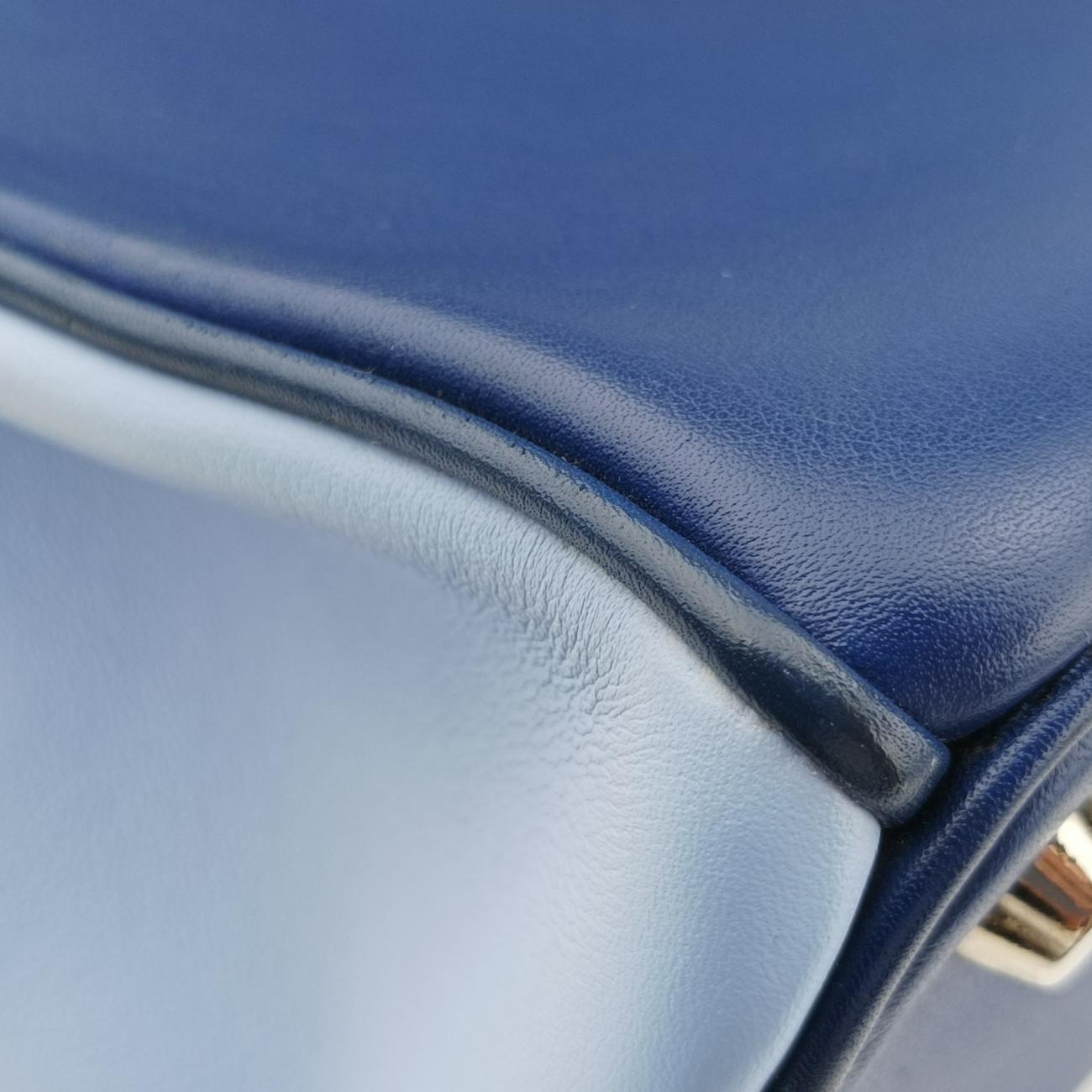 DiorissimoLight blue x blue x yellowLeather08-MA-1103ディオリッシモライトブルー×ブルー×イエローレザー08-MA-1103