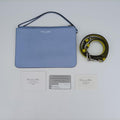 DiorissimoLight blue x blue x yellowLeather08-MA-1103ディオリッシモライトブルー×ブルー×イエローレザー08-MA-1103