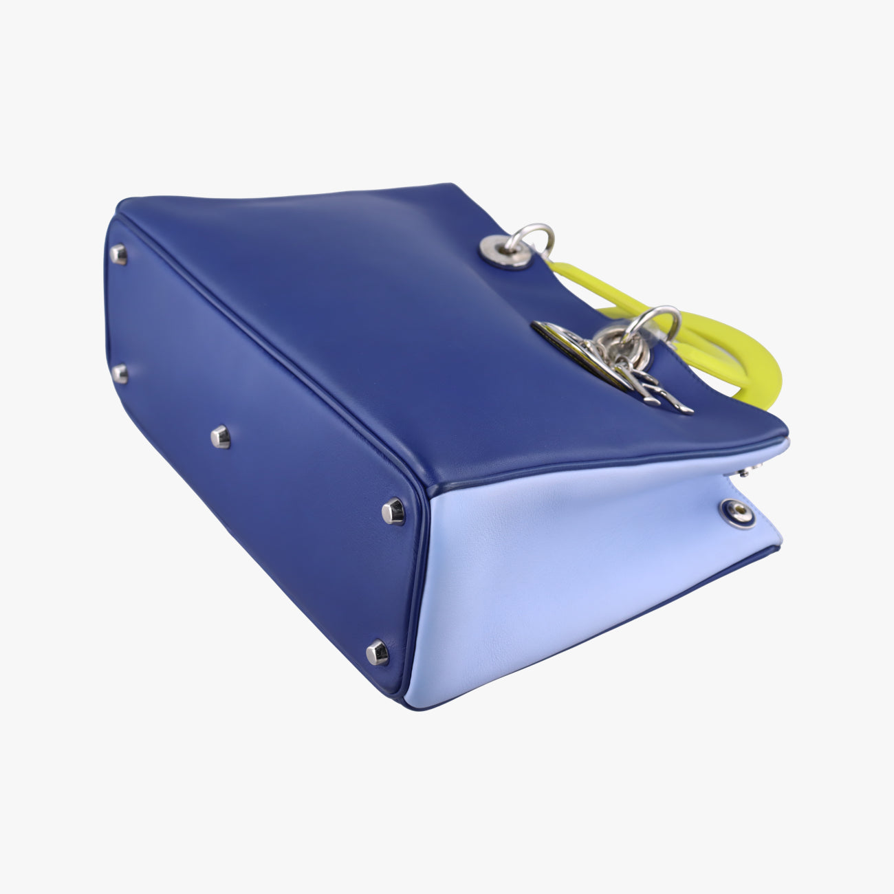 DiorissimoLight blue x blue x yellowLeather08-MA-1103ディオリッシモライトブルー×ブルー×イエローレザー08-MA-1103