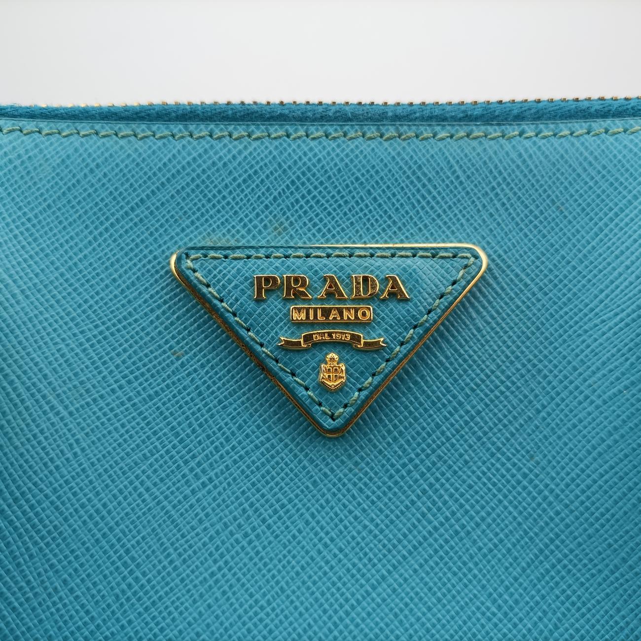 Galleria Blue SAFFIANO Leather BN1801 64ガレリア ブルー サフィアーノレザー BN1801 64