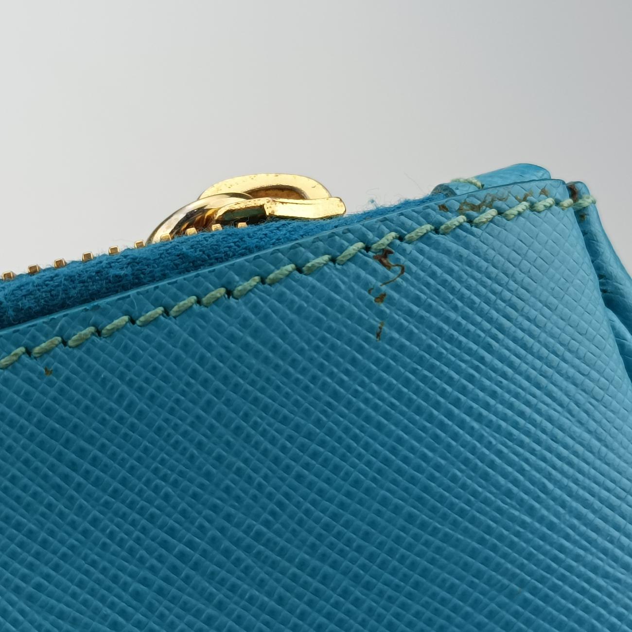 Galleria Blue SAFFIANO Leather BN1801 64ガレリア ブルー サフィアーノレザー BN1801 64