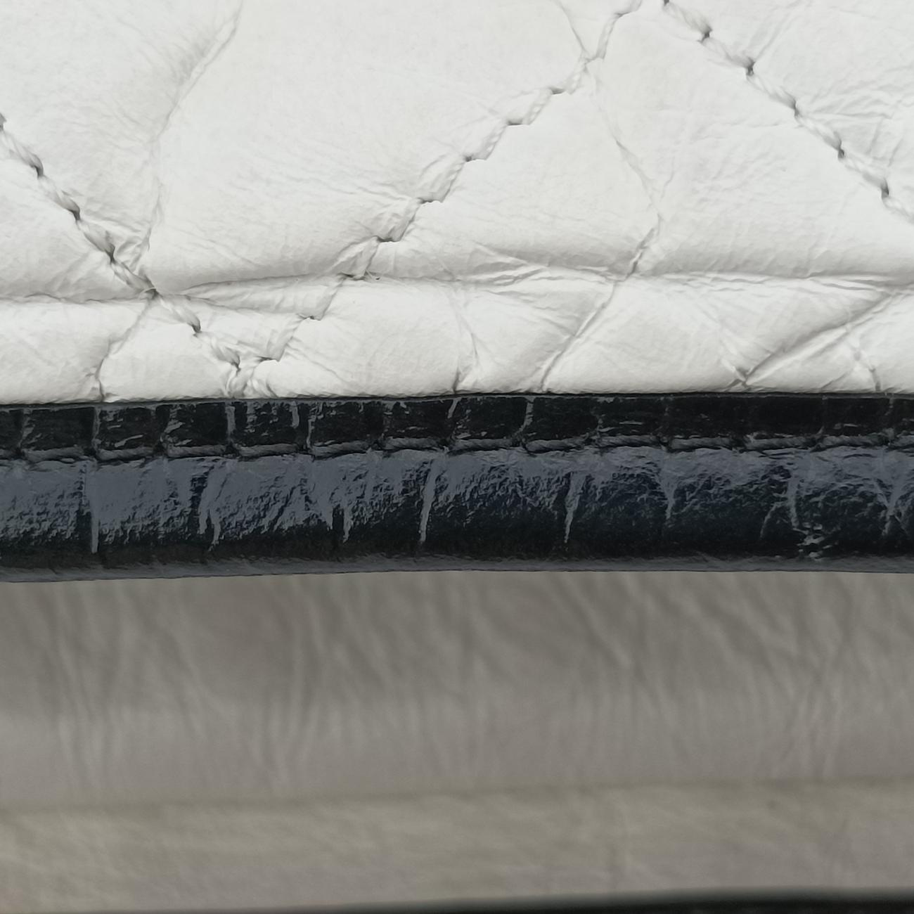 GABRIELLEBlack×whiteLeatherA9382425254908ガブリエルブラック×ホワイトレザーA9382425254908