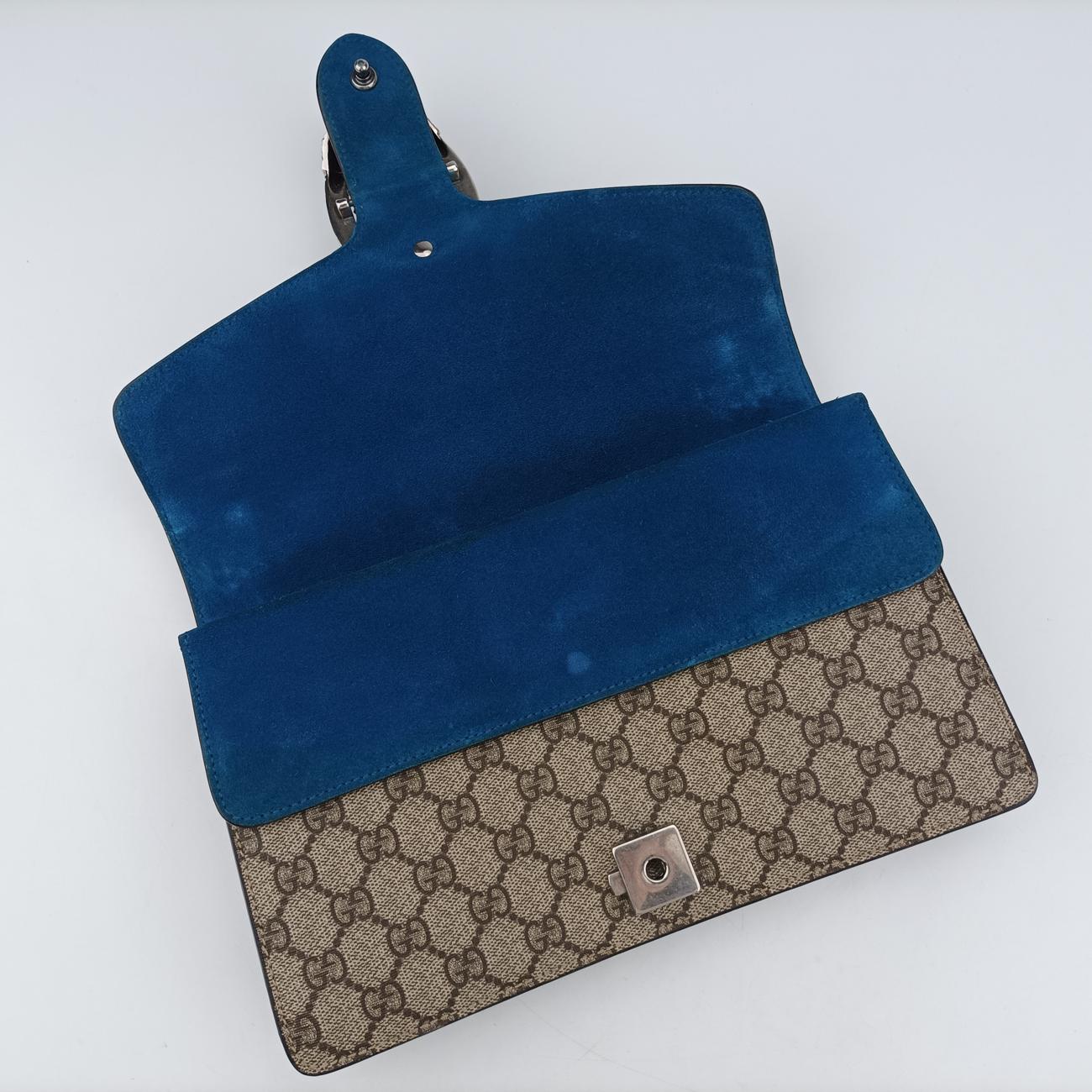 Dionysusbeige×bluePVC coated canvas×Leather400249C019790610ディオニュソスベージュ×ブルーPVCコーティングキャンバス×レザー400249C019790610