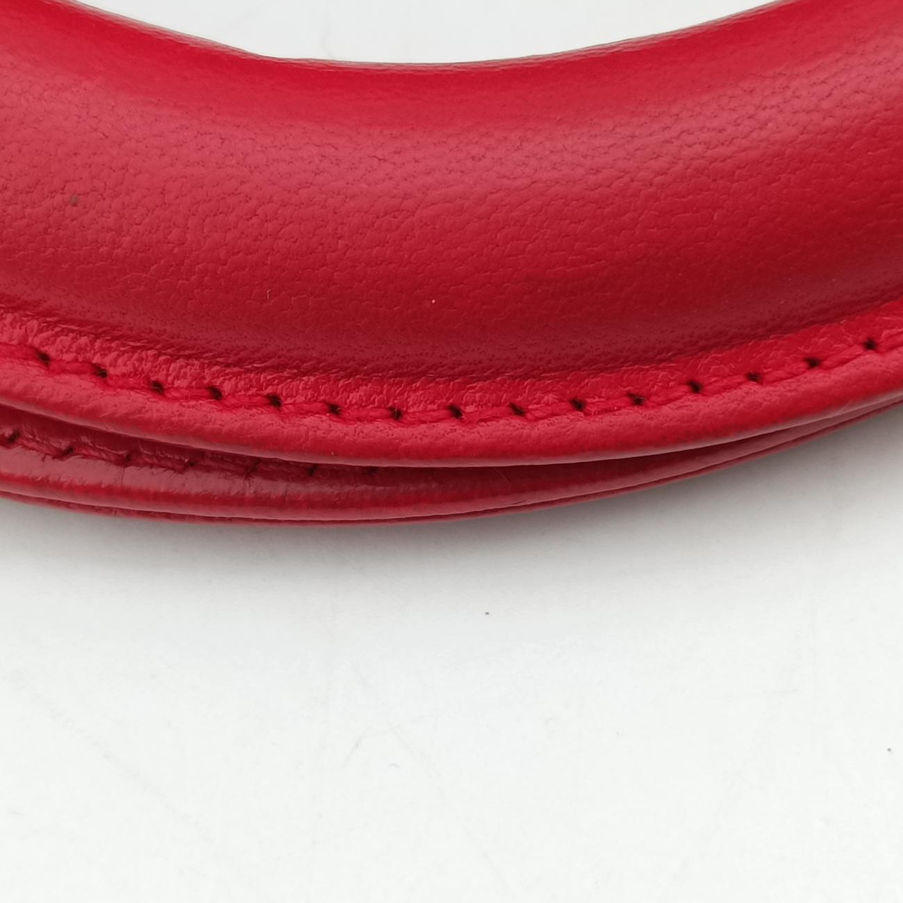 Lady Dior Red lambskin 16-MA-1019レディディオール レッド ラムスキン 16-MA-1019