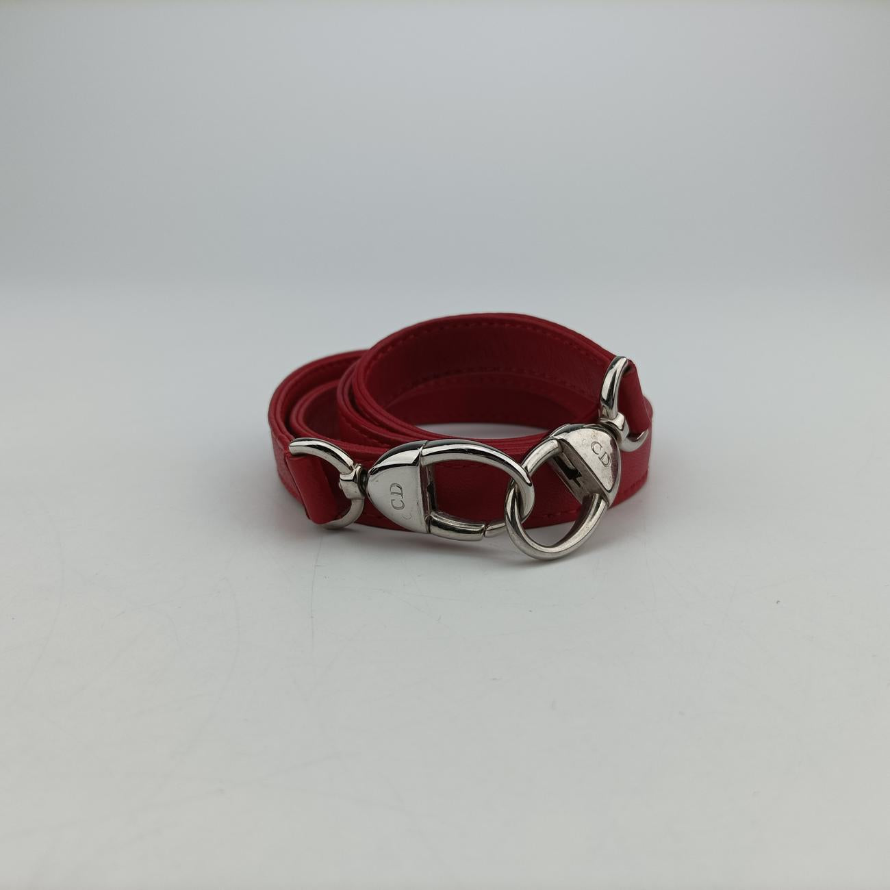 Lady Dior Red lambskin 16-MA-1019レディディオール レッド ラムスキン 16-MA-1019