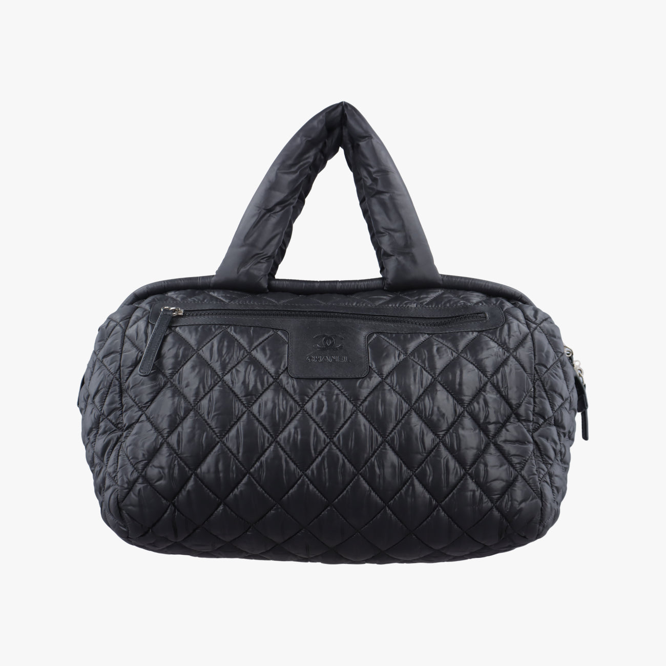 Cococoon QuiltingBlackNylon×LeatherA4710715082879コココクーン キルティングブラックナイロン×レザーA4710715082879