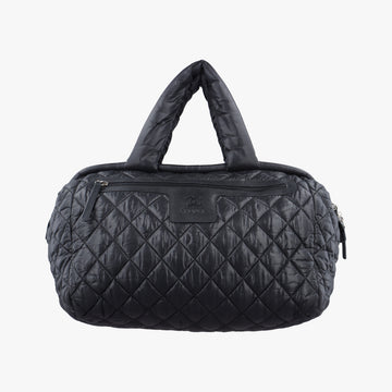 Cococoon QuiltingBlackNylon×LeatherA4710715082879コココクーン キルティングブラックナイロン×レザーA4710715082879