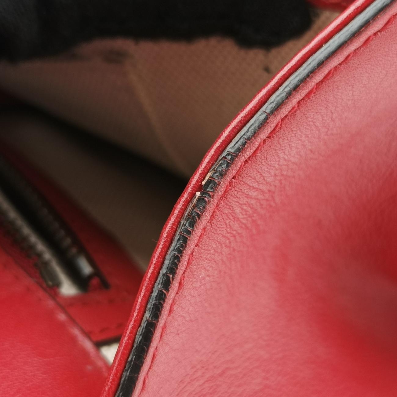 Peony Eye RedxMulticolour Leather 432280 C019794476ピオニー アイ レッドxマルチカラー レザー 432280 C019794476