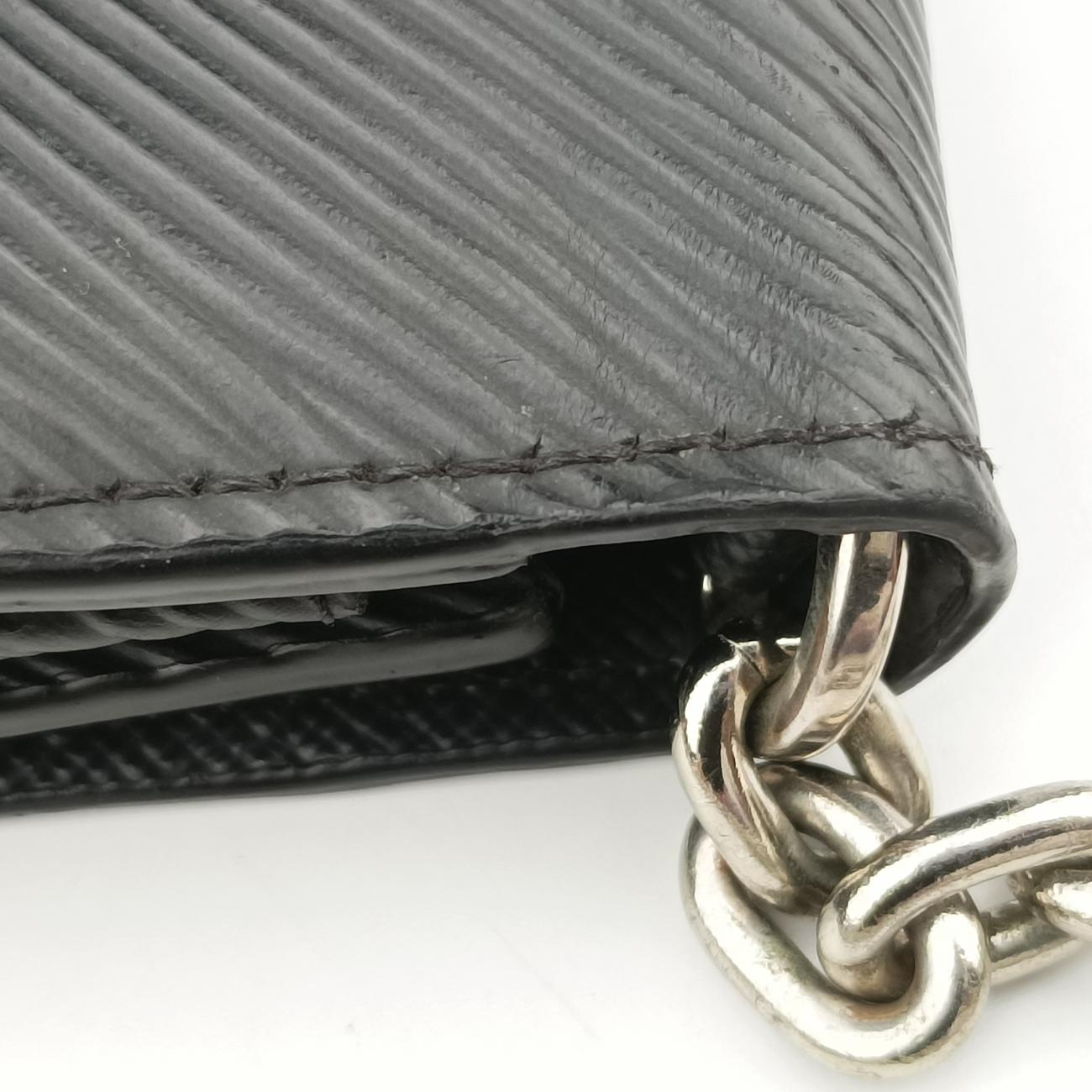 Wallet Twist ChainNoirEpiM62038SP0149ポルトフォイユ ツイスト チェーンノワールエピM62038SP0149