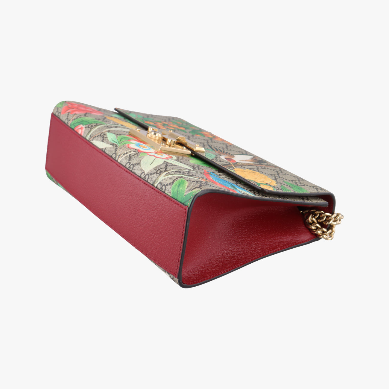 Padlockbeige×MulticolourPVC coated canvas409486G019735366パドロックベージュ×マルチカラーPVCコーティングキャンバス409486G019735366