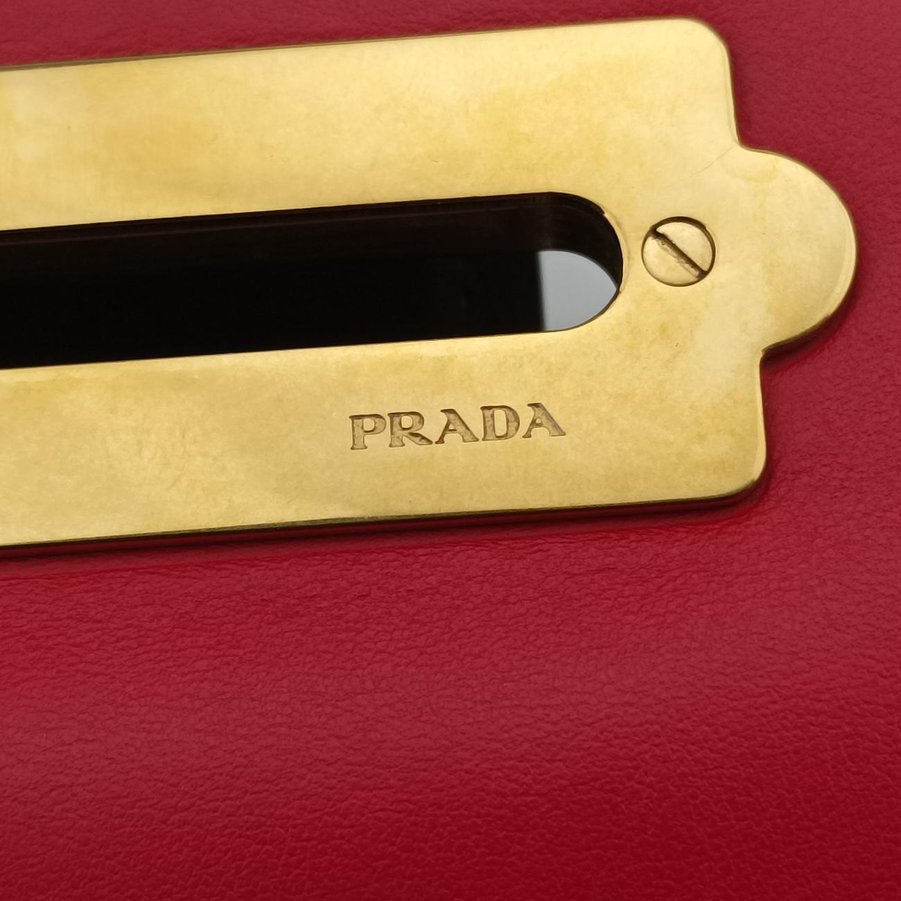 Cahier Red×Black Leather 1BA070 127カイエ レッド×ブラック レザー 1BA070 127