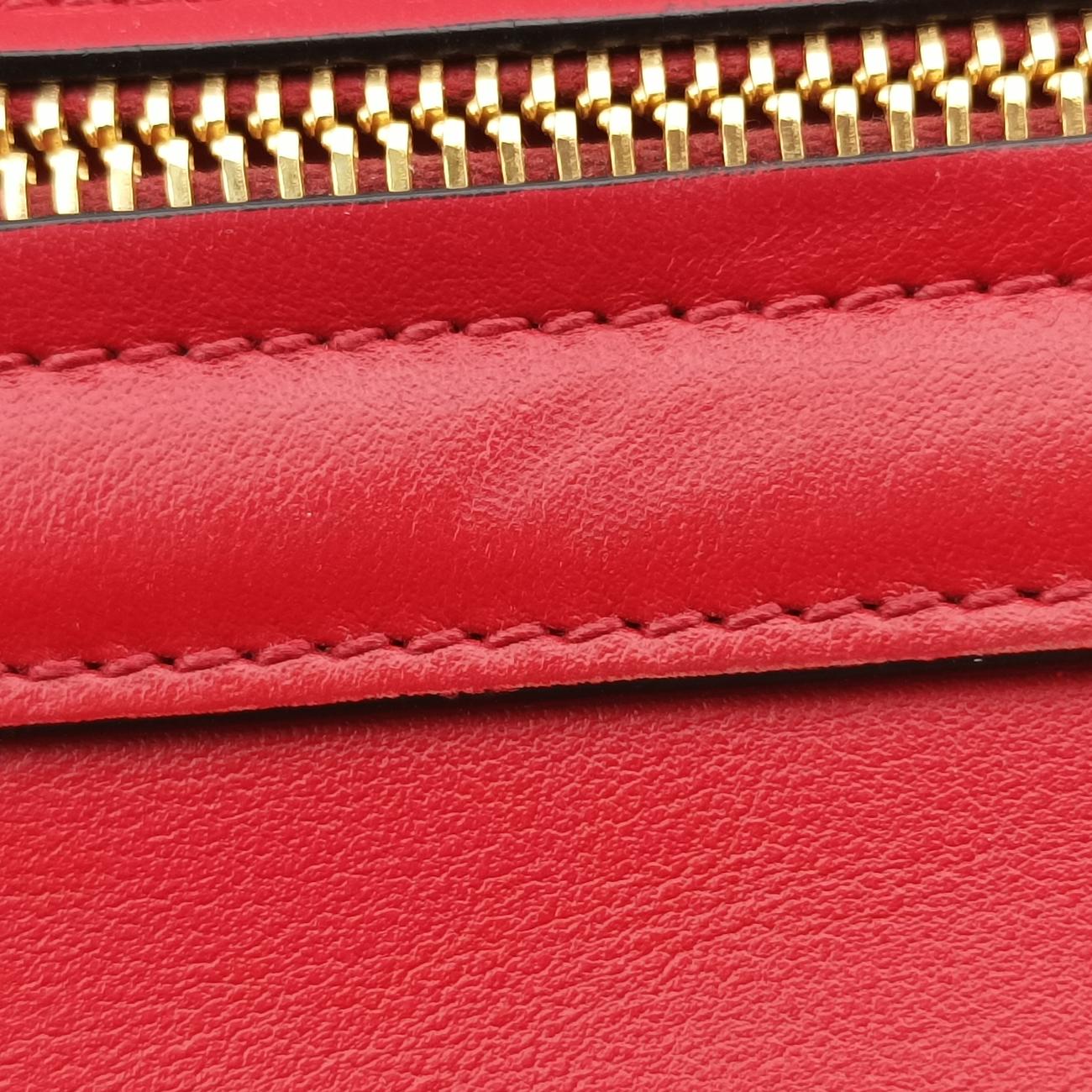 Cahier Red×Black Leather 1BA070 127カイエ レッド×ブラック レザー 1BA070 127