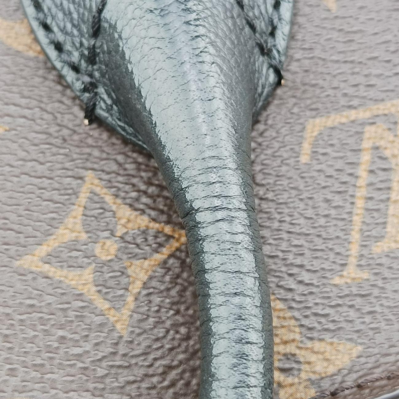 Flandrin Brown×Black Monogram canvas x calf leather M41595 DU1177フランドリン モノグラム/ブラウン系Xブラック モノグラムキャンバス×カーフレザー M41595 DU1177