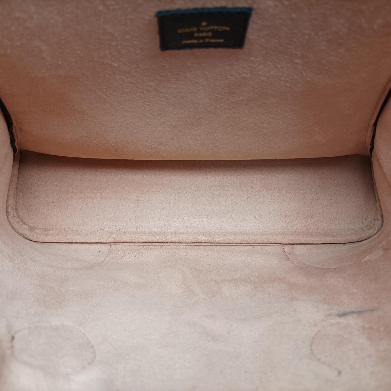 Flandrin Brown×Black Monogram canvas x calf leather M41595 DU1177フランドリン モノグラム/ブラウン系Xブラック モノグラムキャンバス×カーフレザー M41595 DU1177