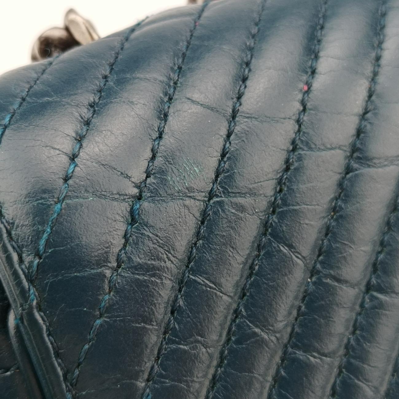 Coco Boy FlapBlueleatherA9279620640700ココボーイ シングルフラップブルーレザーA9279620640700