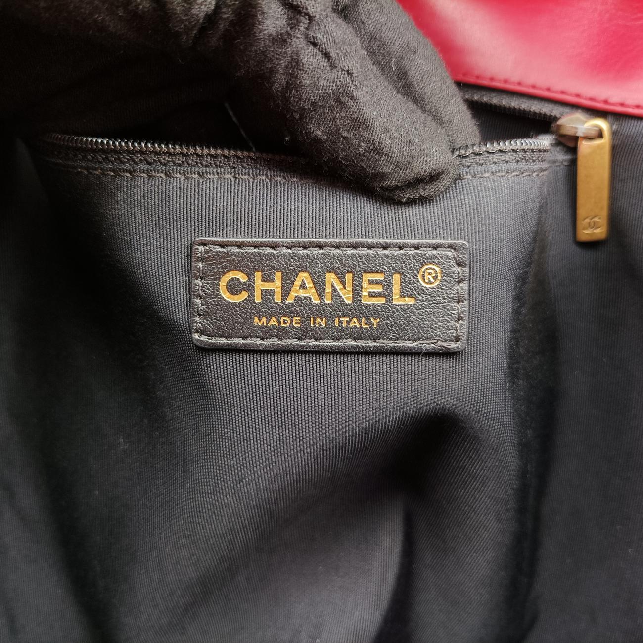 BOY CHANELRedLeatherA6671115639548ボーイシャネルレッドレザーA6671115639548