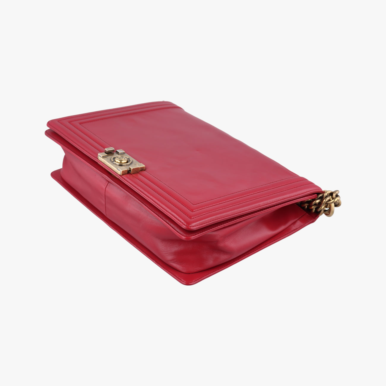 BOY CHANELRedLeatherA6671115639548ボーイシャネルレッドレザーA6671115639548