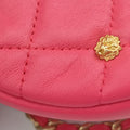 Charms RoundPinklambskinA8162026890476チャームラウンドピンクラムスキンA8162026890476