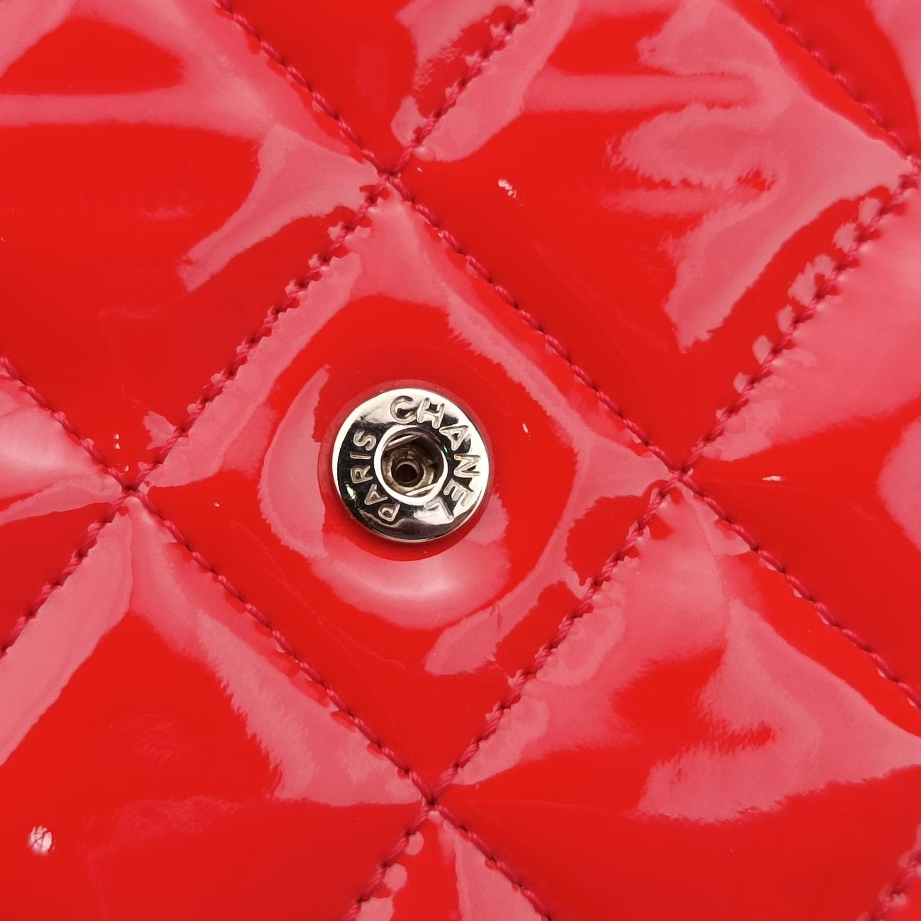 Matelasse coco markRedPatentA3381418963926マトラッセ ココマークレッドパテントA3381418963926