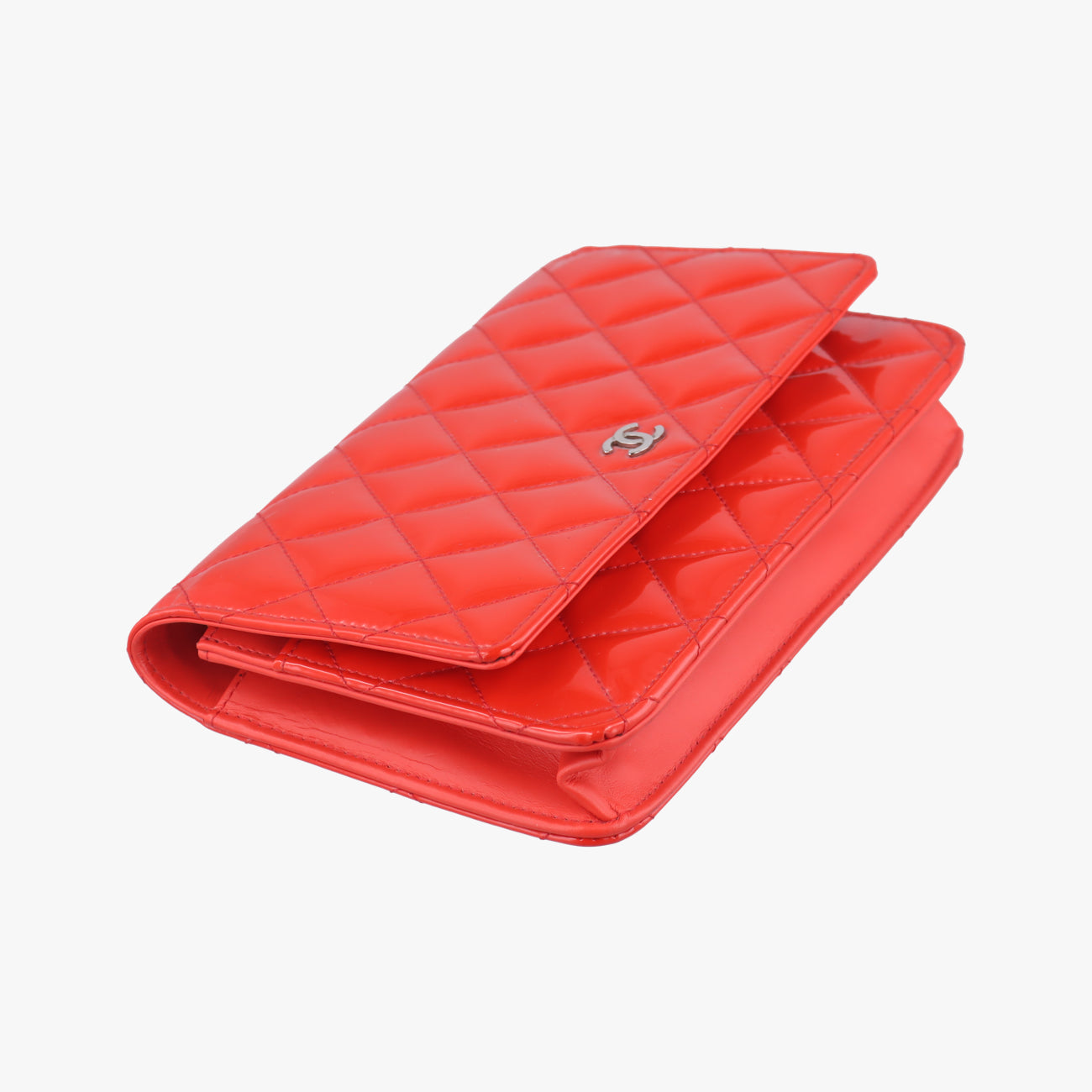 Matelasse coco markRedPatentA3381418963926マトラッセ ココマークレッドパテントA3381418963926