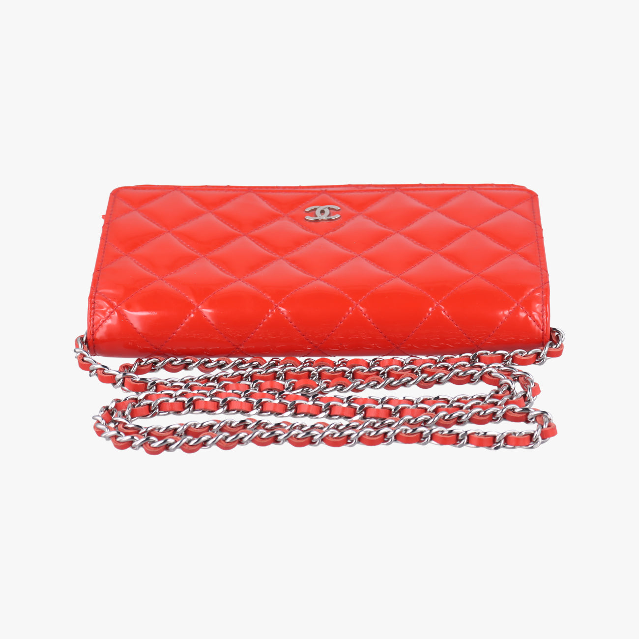 Matelasse coco markRedPatentA3381418963926マトラッセ ココマークレッドパテントA3381418963926