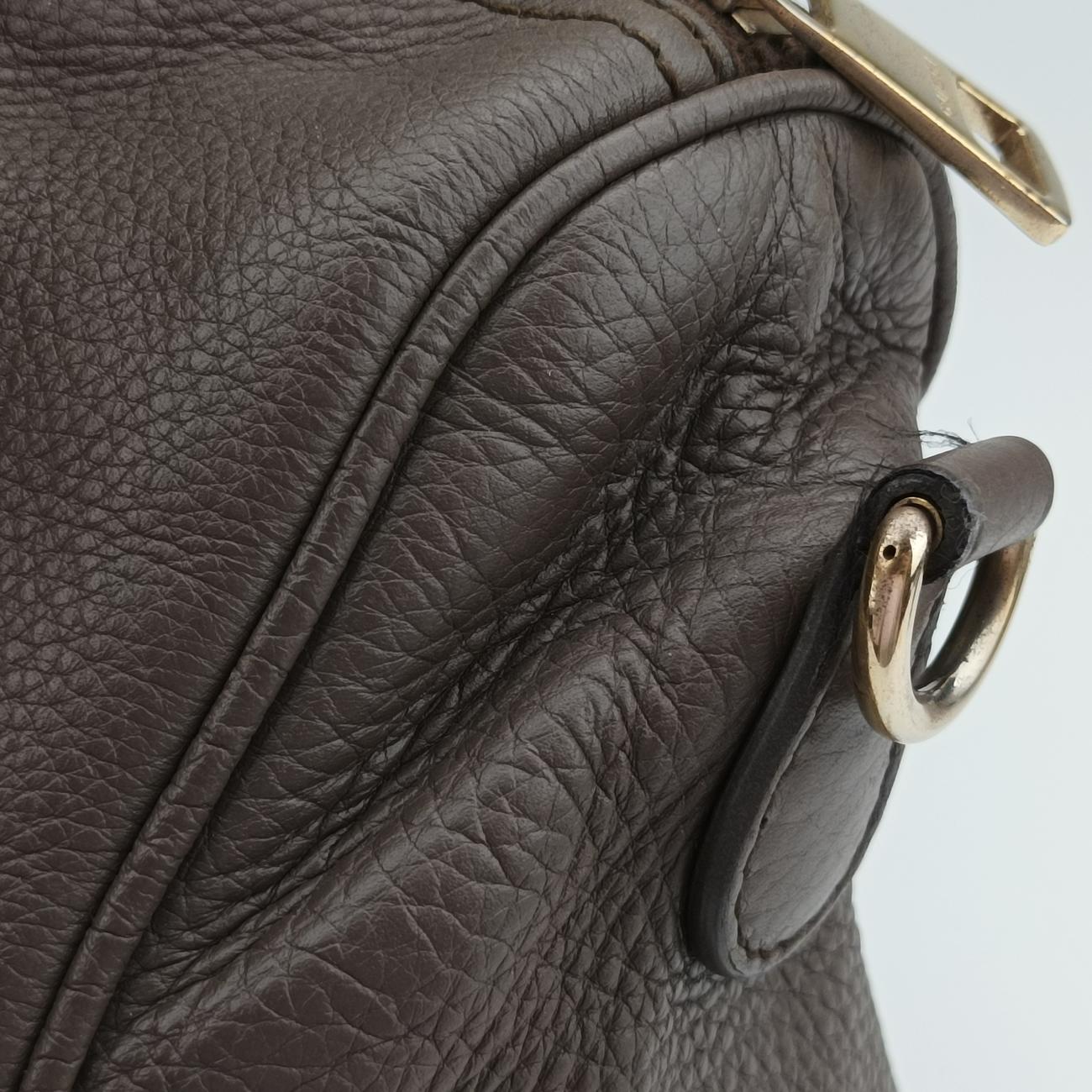 bamboo shopper Brown Leather 353124 E016438274バンブーショッパー ブラウン レザー 353124 E016438274