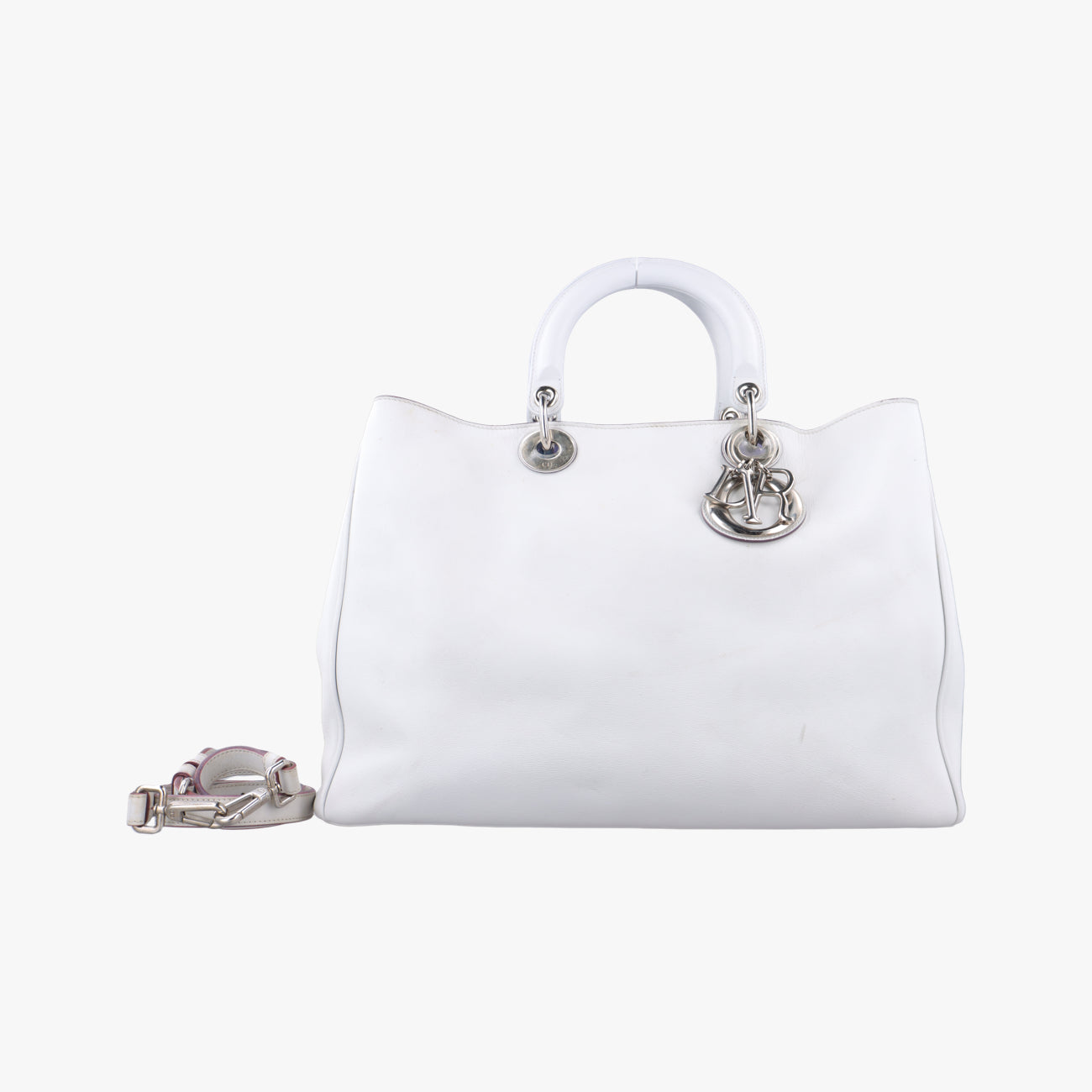 DiorissimoWhiteLeather19-MA-1111ディオリッシモホワイトレザー19-MA-1111