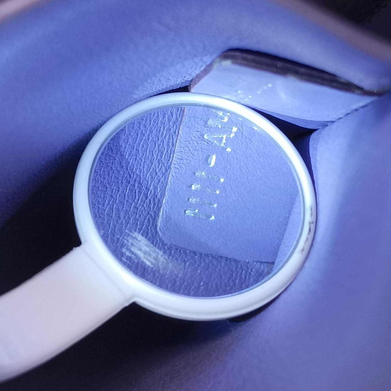 DiorissimoWhiteLeather19-MA-1111ディオリッシモホワイトレザー19-MA-1111