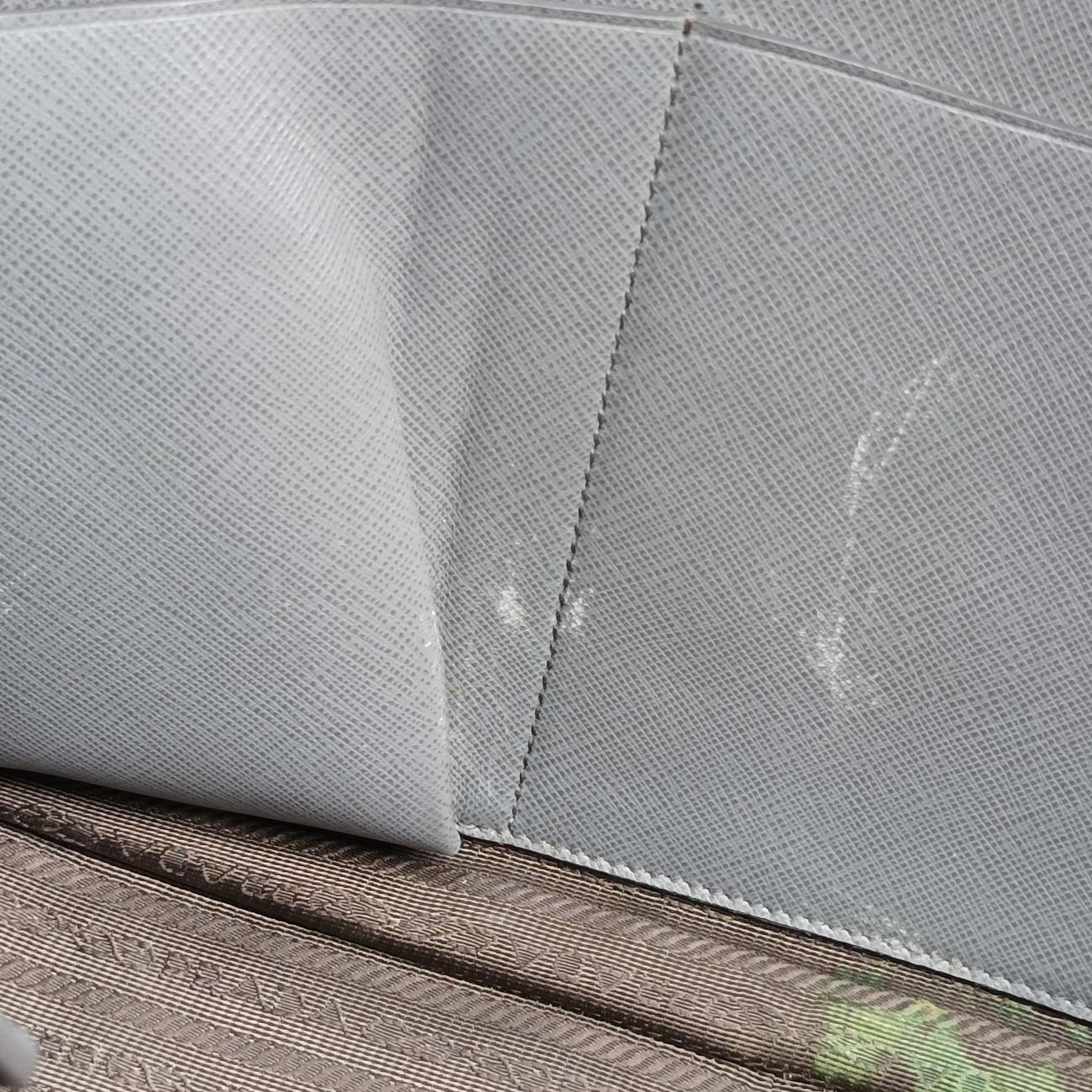 Business Briefcase Grey SAFFIANO Leather 2VE011 7 Dビジネス ブリーフケース グレー サフィアーノレザー 2VE011 7 D