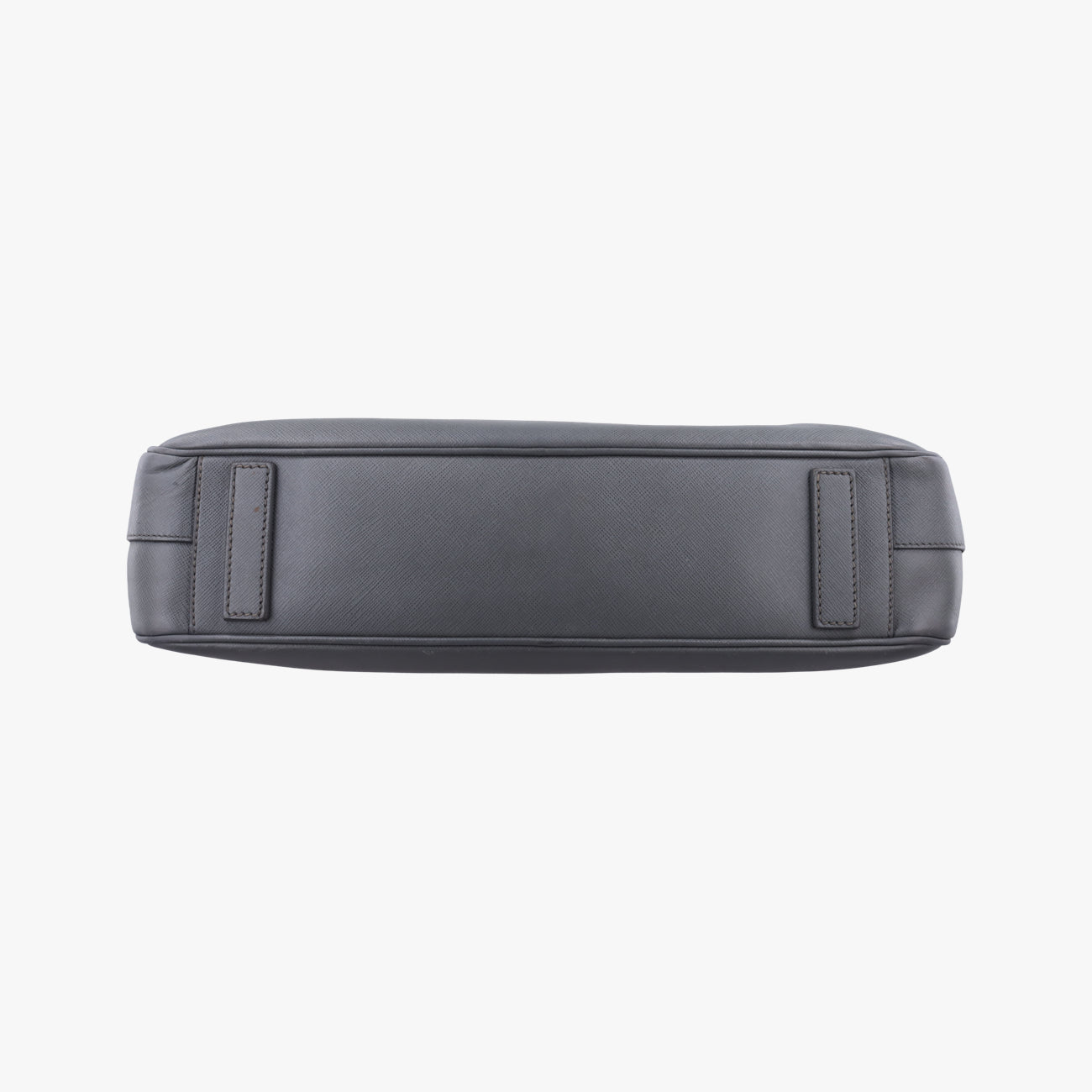 Business Briefcase Grey SAFFIANO Leather 2VE011 7 Dビジネス ブリーフケース グレー サフィアーノレザー 2VE011 7 D
