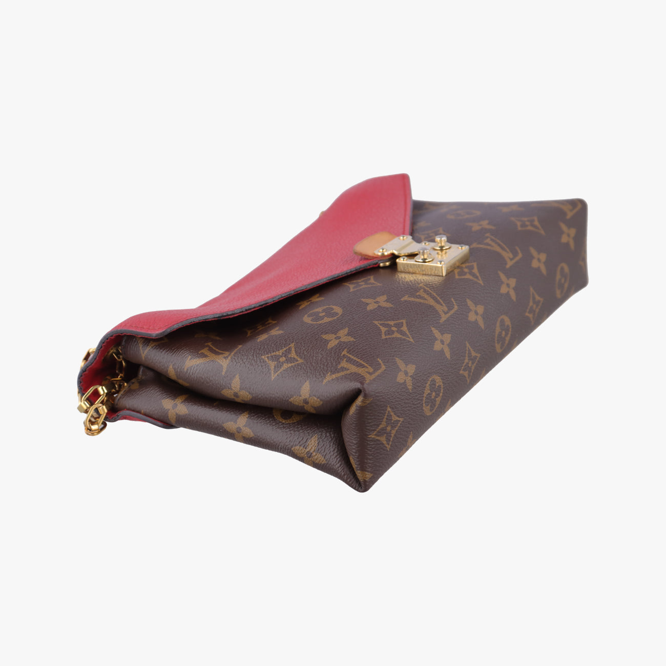 PALLAS ChainBrown×CERISEMonogram Canvas×calf leatherM41201CA3116パラス チェーンモノグラム/ブラウン系×スリーズモノグラムキャンバス×カーフレザーM41201CA3116