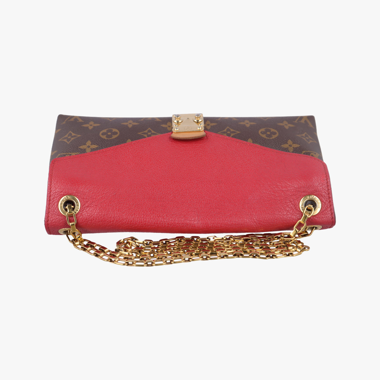 PALLAS ChainBrown×CERISEMonogram Canvas×calf leatherM41201CA3116パラス チェーンモノグラム/ブラウン系×スリーズモノグラムキャンバス×カーフレザーM41201CA3116