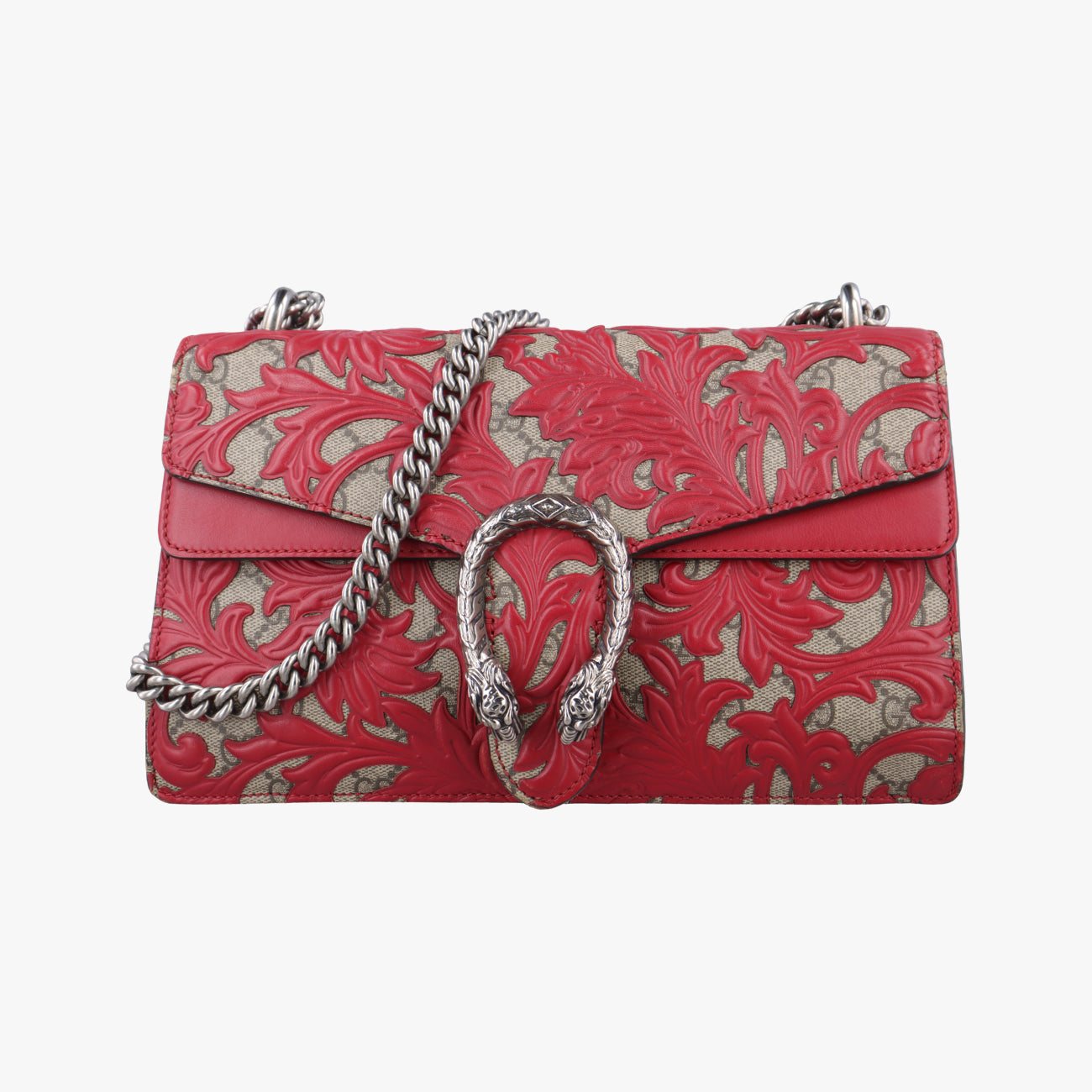 DionysusRed×MulticolourPVC coated canvas x leather400249I019657063ディオニュソスレッド×マルチカラーPVCコーティングキャンバス×レザー400249I019657063